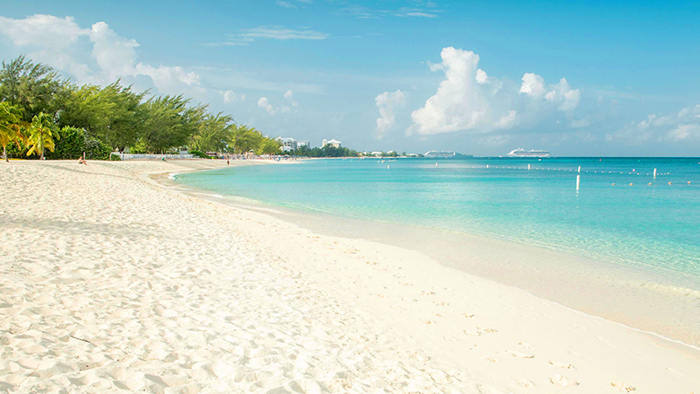 Seven Mile Beach Grand Cayman Island Caribbean