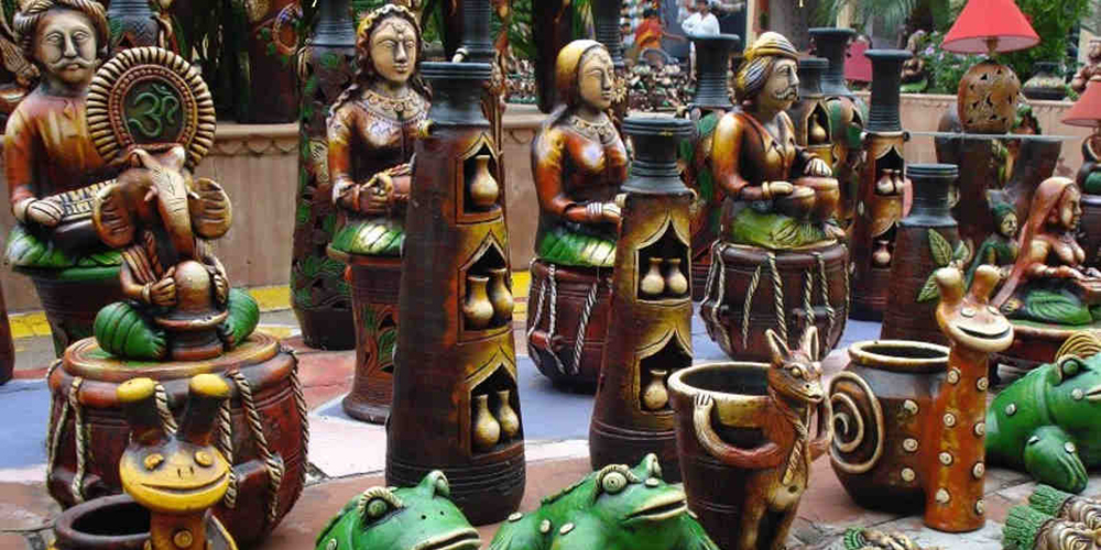 Terracotta Handicraft Work in India