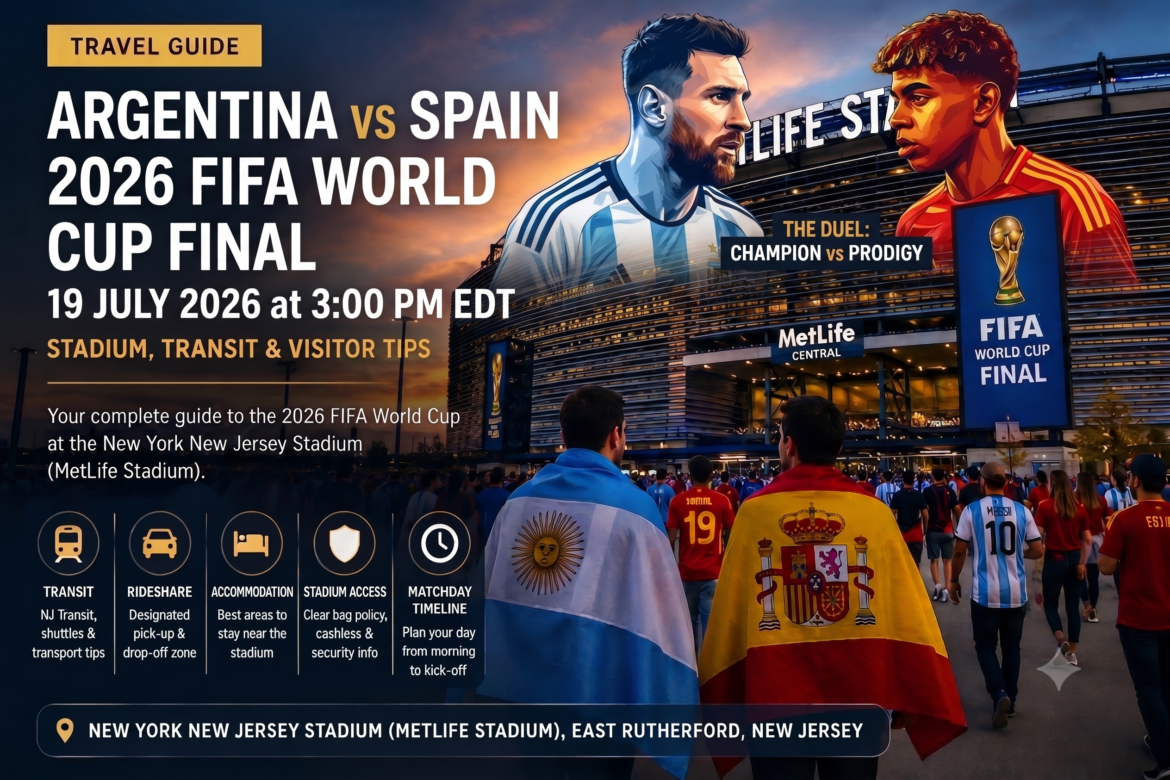 Argentina vs Spain FIFA World Cup Final 2026 - TravelPep
