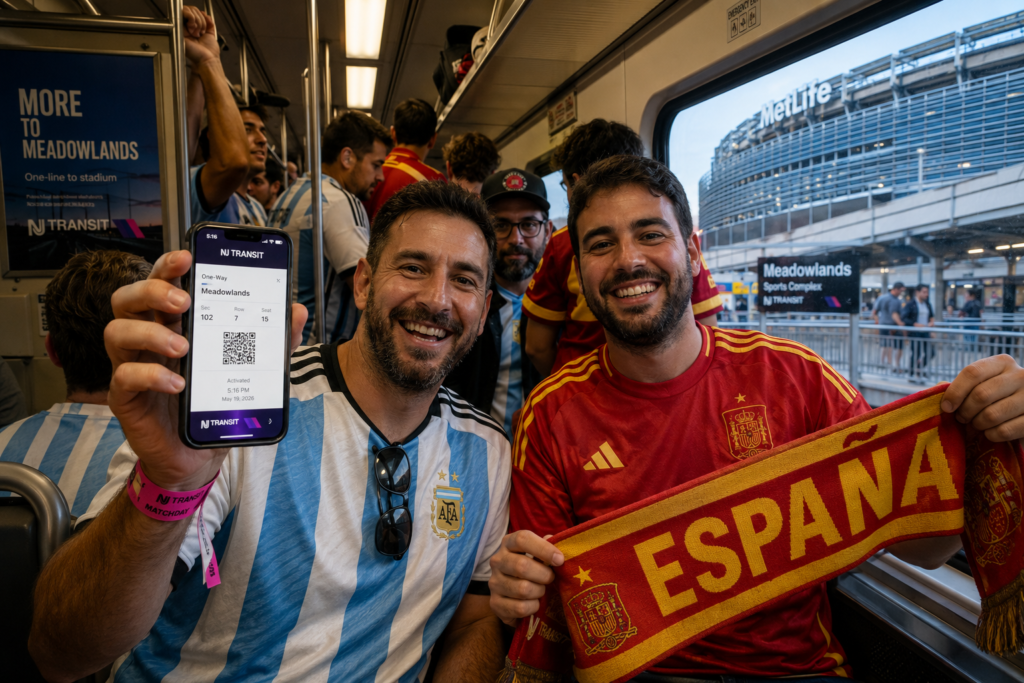 Argentina vs Spain FIFA World Cup Final Travel Guide: Stadium, Transit & Visitor Tips 14 Argentina vs Spain World Cup Final 2026 Fans Going to MetLife Stadium - TravelPep