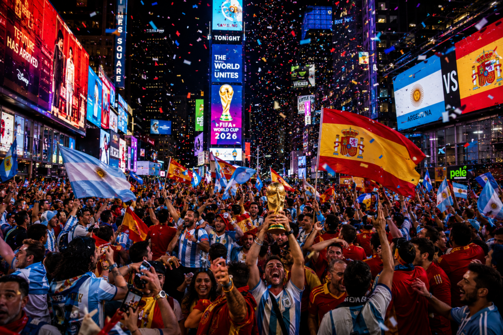 Argentina vs Spain FIFA World Cup Final Travel Guide: Stadium, Transit & Visitor Tips 17 The Post-Match Celebration - Argentina vs Spain World Cup Final 2026 - TravelPep